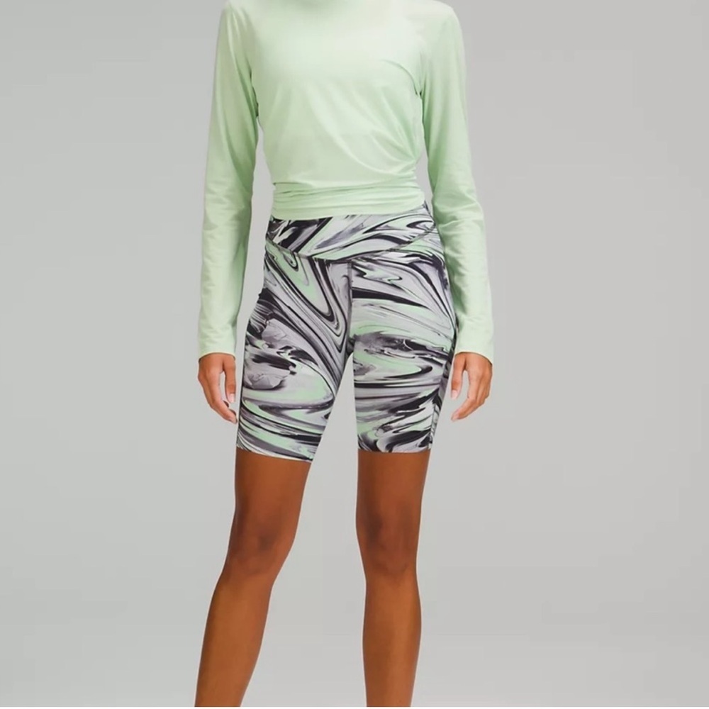 15. Lululemon Base Pace HR Short 8” in Paint Glide Warp Multi
